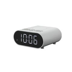 Roberts ORTUSCHARGEW Ortus Charge FM + Bluetooth Clock Radio in White