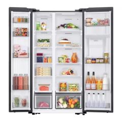Samsung RS57DG410EM9EU Bespoke Smart American-Style Fridge Freezer - Silver