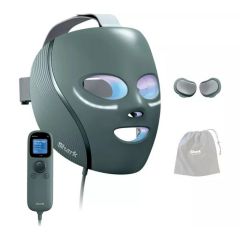Shark FW312UKSG CryoGlow Under Eye Cooling + LED Anti Ageing & Blemish Repair Mask - Frosted Green