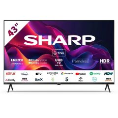 Sharp 4T-C43GK4245KB 43" 4K Smart TiVo TV