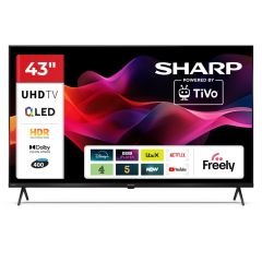 Sharp 4T-C43HM5245KB 4K UHD TV - Black