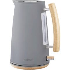Statesman SKK00153GY Scandi Electric Kettle. -1.7 Litre Capacity, -3000W Rapid Boil,