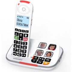 SWISSVOICE XTRA 2355 UK Big Button Cordless Telephone with Answer Machine