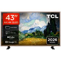 TCL 43A400 PRO-UK 43" 4K Ultra HD QD-MINI LED AI Art TV