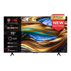 TCL 75P755K 75" 4K Wide Colour Gamut HDR Smart Android TV