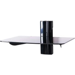 TTAP TTD-1-SHELF Glass Accessory Shelf for Peripherals for Wall Mounted TV's