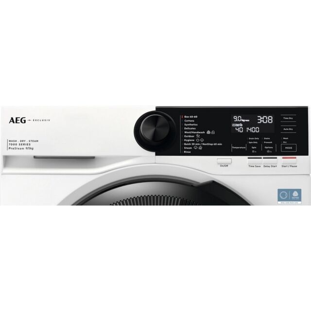 AEG LWR72956M4B 9kg/5kg 1600 Spin Washer Dryer - White