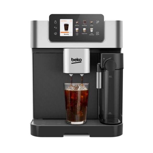 Beko CEG7348X CaffeExperto CEG7348X Bean to Cup Fully Automatic Espresso Machine - Silver