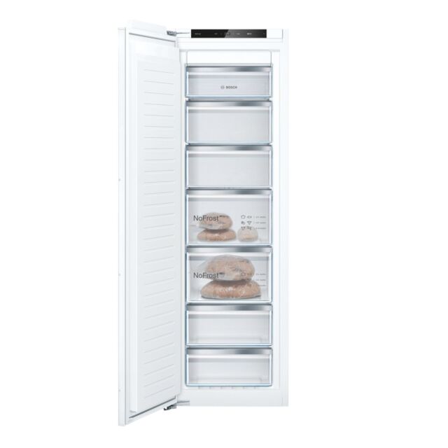 Bosch GIN81VEE0G 55.8cm Built-in Frost Free Freezer - White