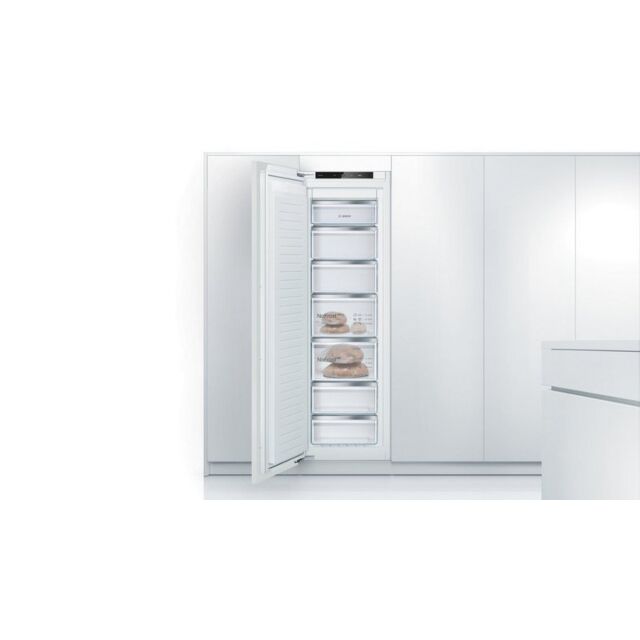 Bosch GIN81VEE0G 55.8cm Built-in Frost Free Freezer - White