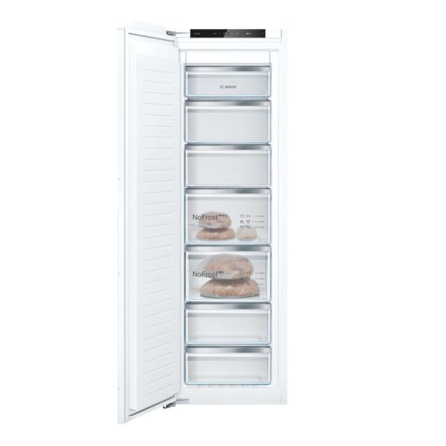 Bosch GIN81VEE0G 55.8cm Built-in Frost Free Freezer - White