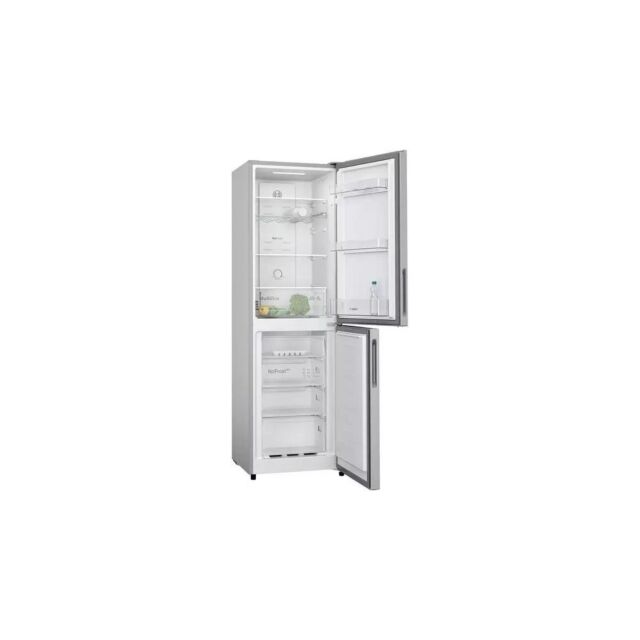 Bosch KGN27NLEAG 55cm Frost Free Fridge Freezer - Silver
