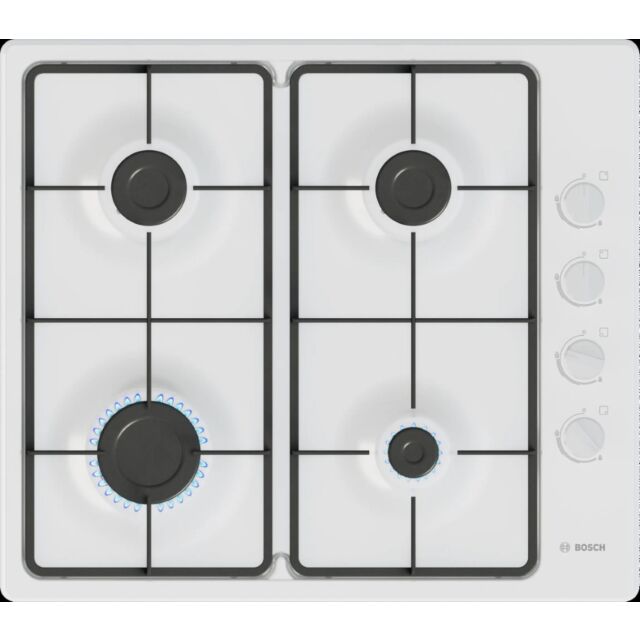 Bosch PBP6B2K60 Series 2 60cm Gas Hob - White