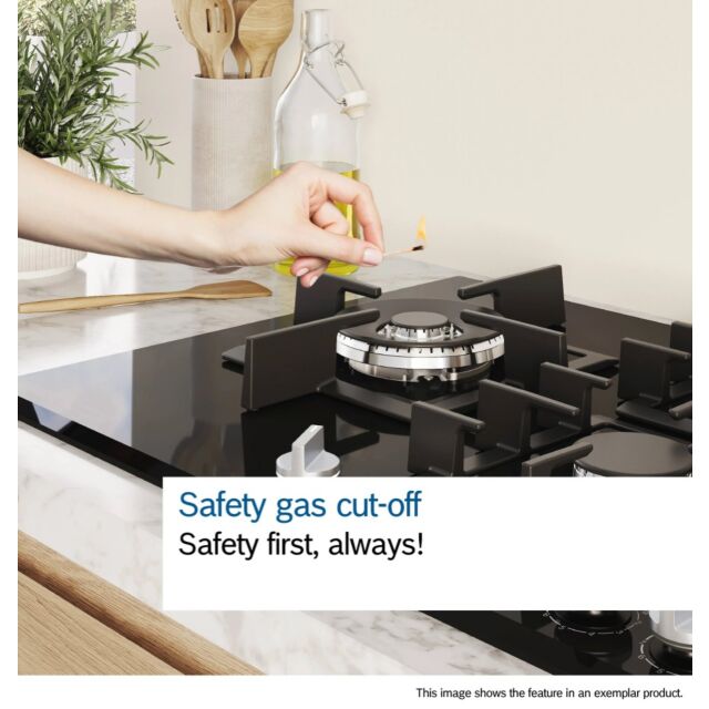 Bosch PBP6B2K60 Series 2 60cm Gas Hob - White