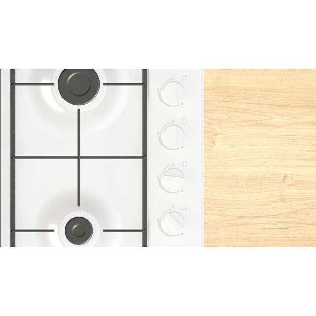 Bosch PBP6B2K60 Series 2 60cm Gas Hob - White