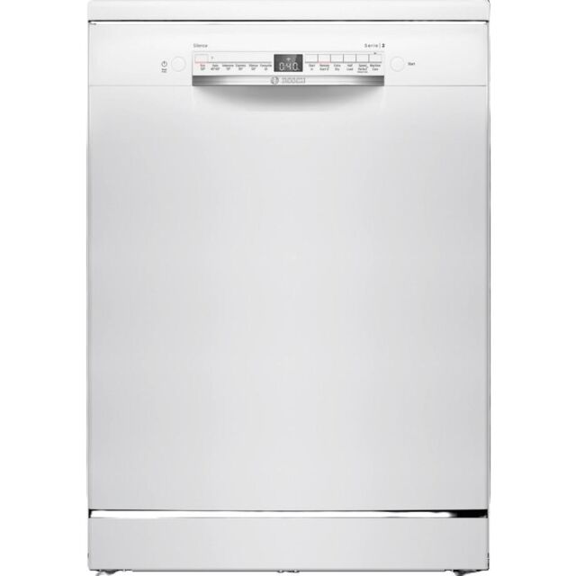 Bosch SMS2HVW06G Series 2 Dishwasher - White - 14 Place Settings