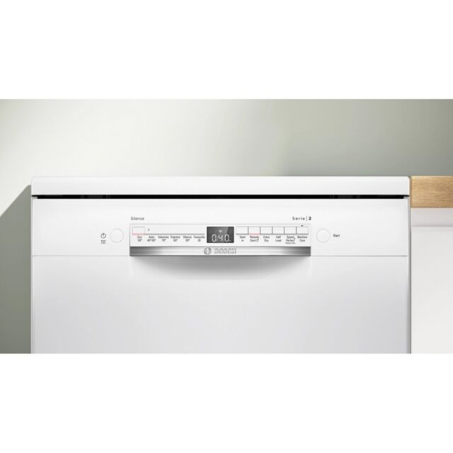 Bosch SMS2HVW06G Series 2 Dishwasher - White - 14 Place Settings