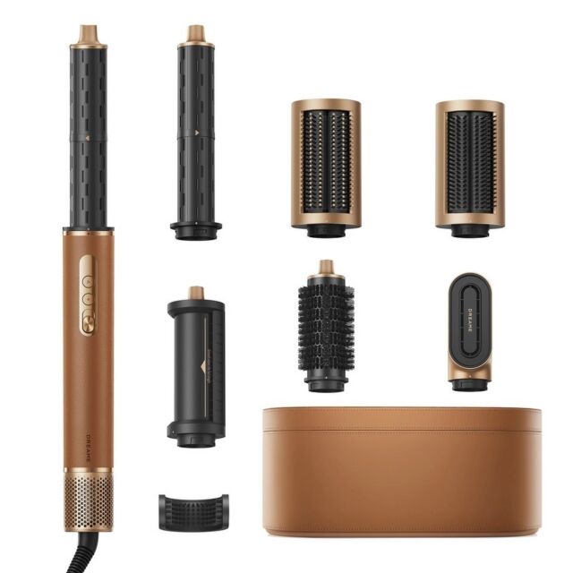 Dreame AMF18A Airstyle Pro Gold Hair Styler - Black / Rose Gold