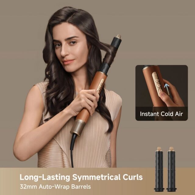 Dreame AMF18A Airstyle Pro Gold Hair Styler - Black / Rose Gold