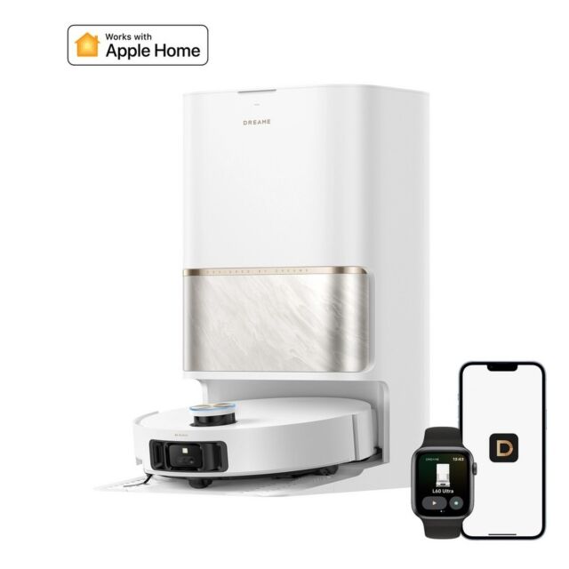 Dreame RLL37CE0_WH L60 Ultra Smart Vacuum & Mop - White