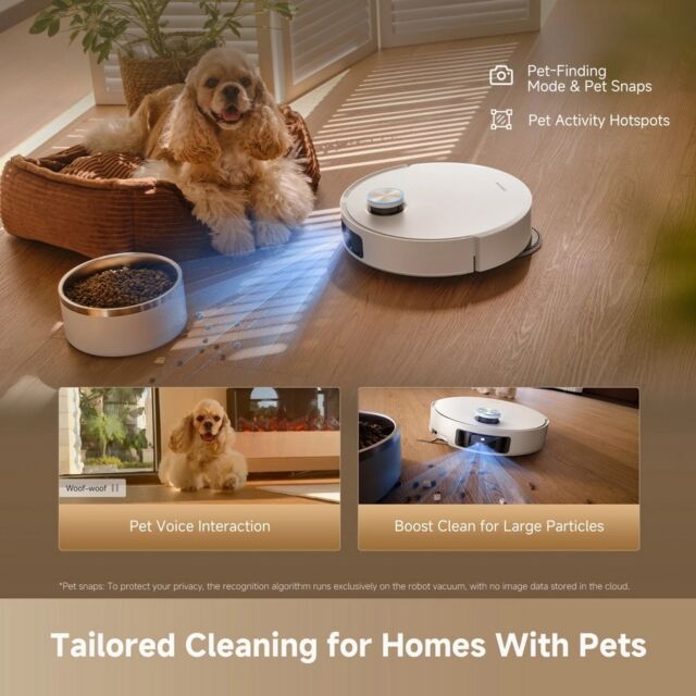 Dreame RLL37CE0_WH L60 Ultra Smart Vacuum & Mop - White