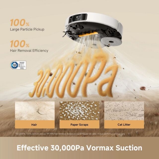 Dreame RLL88HE_WH , L50s Pro Ultra Smart Vacuum & Mop - White