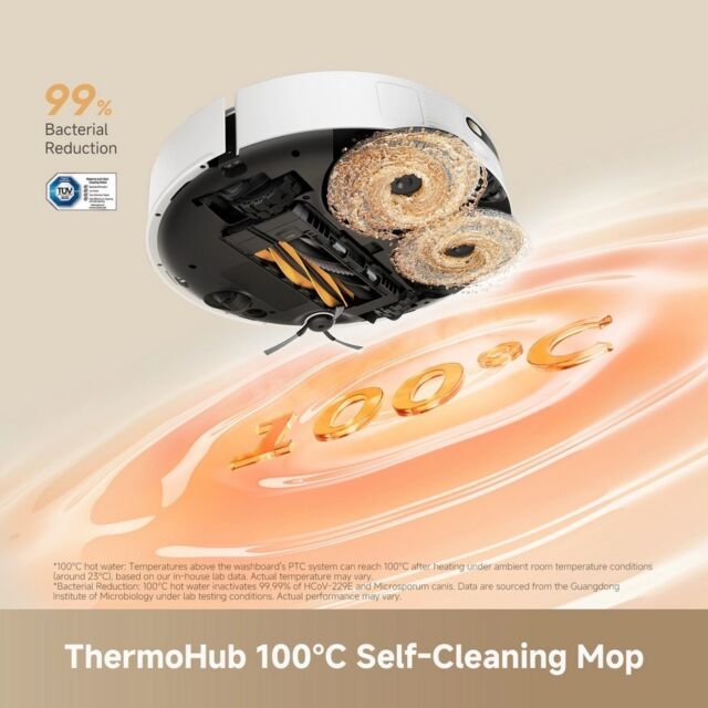Dreame RLL88HE_WH , L50s Pro Ultra Smart Vacuum & Mop - White