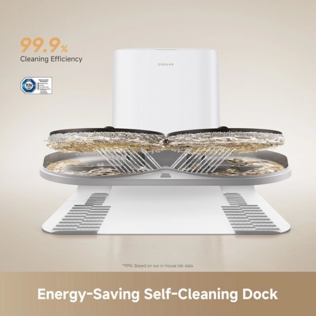Dreame RLL88HE_WH , L50s Pro Ultra Smart Vacuum & Mop - White