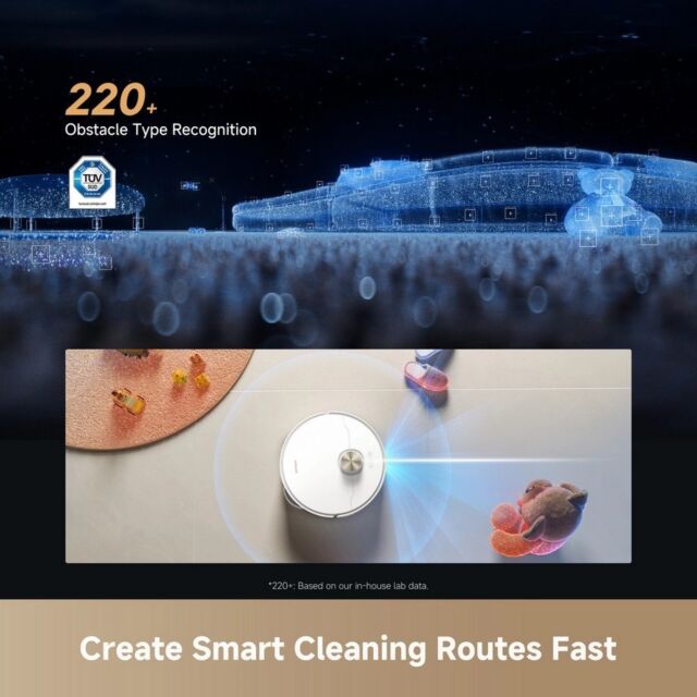 Dreame RLL88HE_WH , L50s Pro Ultra Smart Vacuum & Mop - White