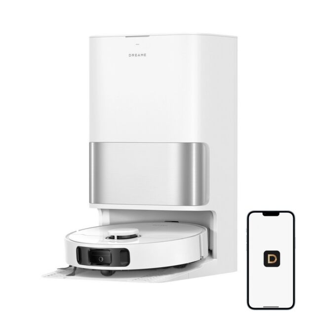 Dreame RTD31TE_WH , D30 Ultra Smart Vacuum & Mop - White