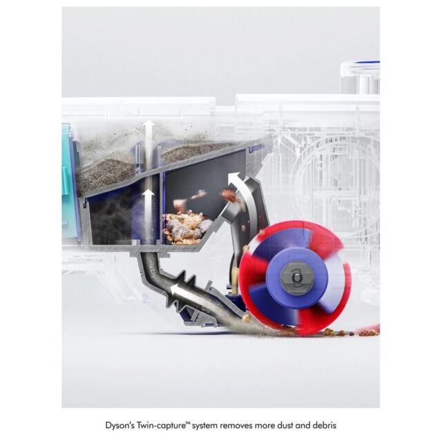 Dyson R1 Nurovi Dry - Robot Vacuum - Silver & Vinca Blue