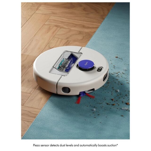 Dyson R1 Nurovi Dry - Robot Vacuum - Silver & Vinca Blue