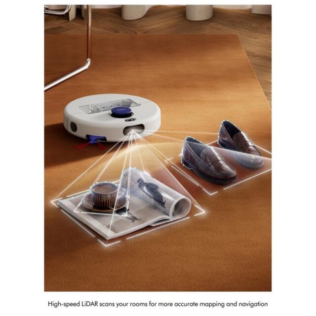 Dyson R1 Nurovi Dry - Robot Vacuum - Silver & Vinca Blue