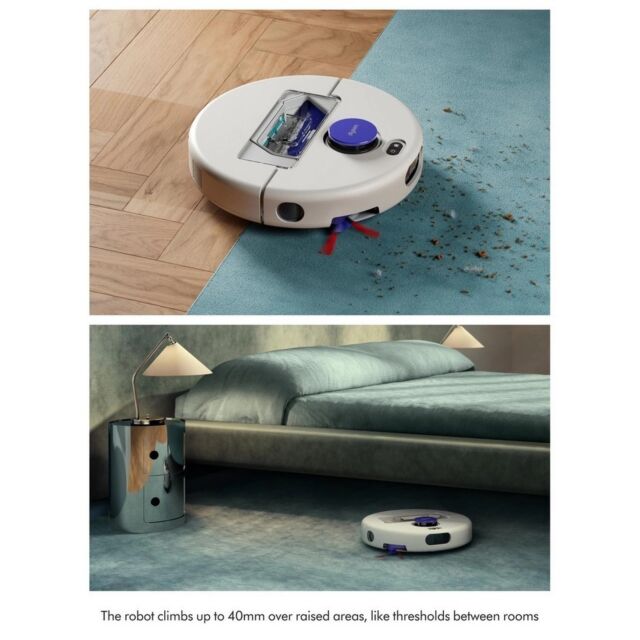Dyson R1 Nurovi Dry - Robot Vacuum - Silver & Vinca Blue