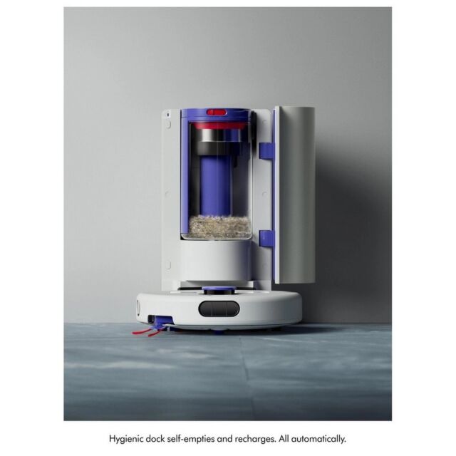 Dyson R1 Nurovi Dry - Robot Vacuum - Silver & Vinca Blue