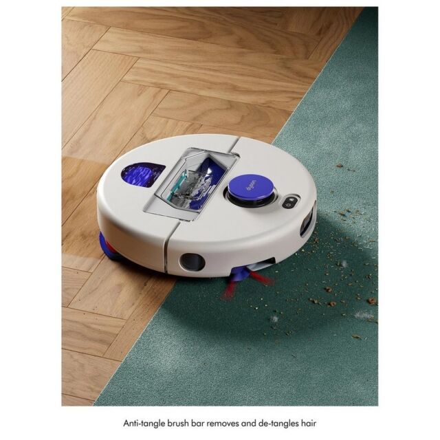 Dyson R2 Nurovi Wash+Dry Robot Vacuum - Silver & Vinca Blue