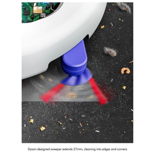 Dyson R2 Nurovi Wash+Dry Robot Vacuum - Silver & Vinca Blue