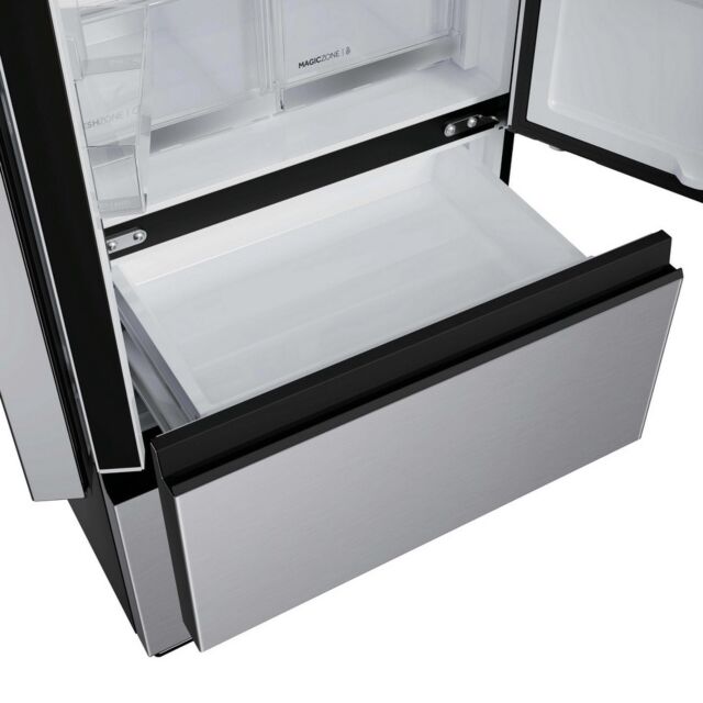 Haier HFKR5718DNMM 60/40 Total No Frost Multi-door Fridge Freezer - Inox