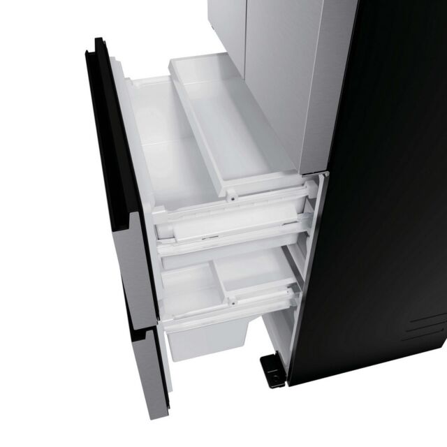 Haier HFKR5718DNMM 60/40 Total No Frost Multi-door Fridge Freezer - Inox
