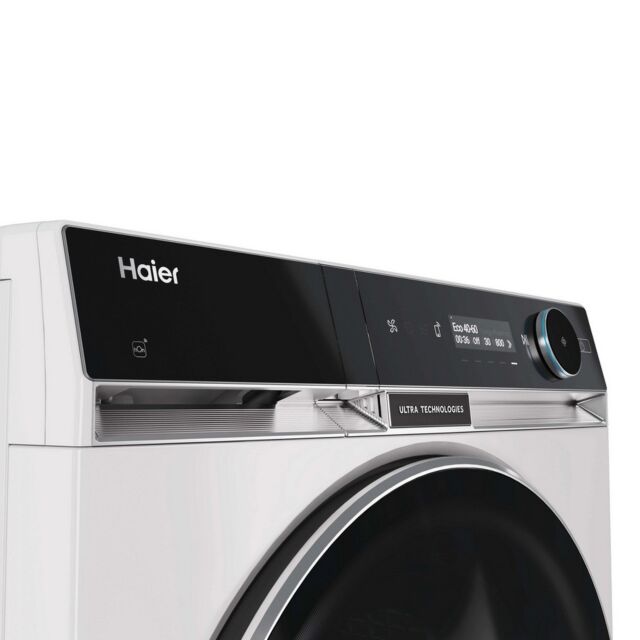 Haier HWD120BD16397EU 12kg/7kg 1400 Spin Washer Dryer - White