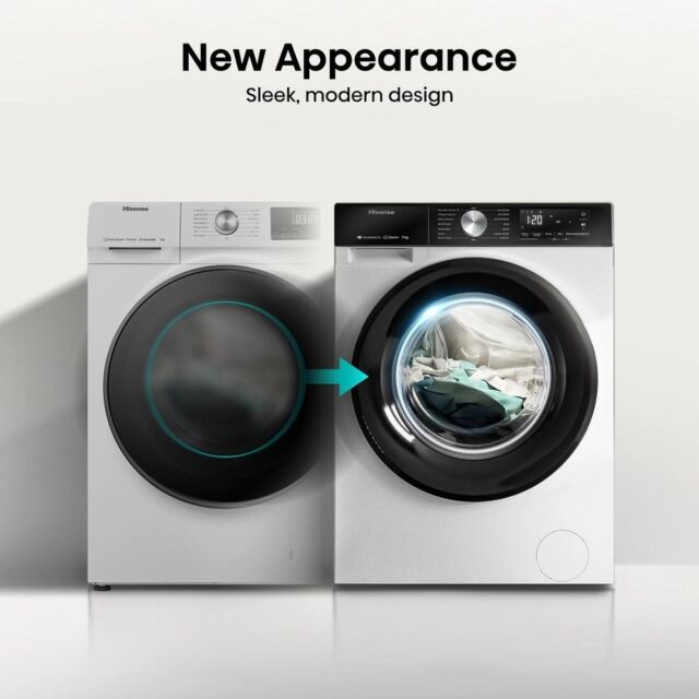 Hisense WF3S9043BW3 9kg 1400 Spin Washing Machine - White