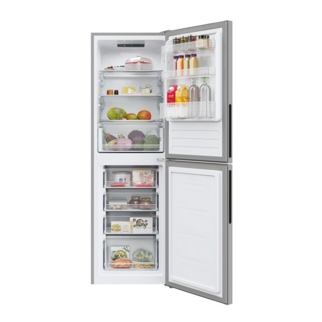 Hoover HVT3CLECKIHS-1 H300 54.5cm 50/50 Low Frost Fridge Freezer - Silver