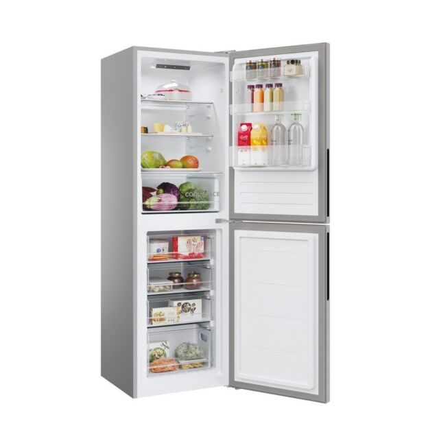 Hoover HVT3CLECKIHS-1 H300 54.5cm 50/50 Low Frost Fridge Freezer - Silver