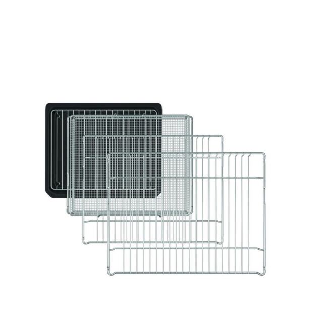 Hotpoint HDME6VDC2AB 60cm Double Oven Electric Cooker with Ceramic Hob - Black