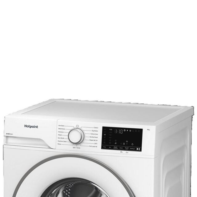 Hotpoint HEV841WUK 8kg 1400 Spin Washing Machine - White