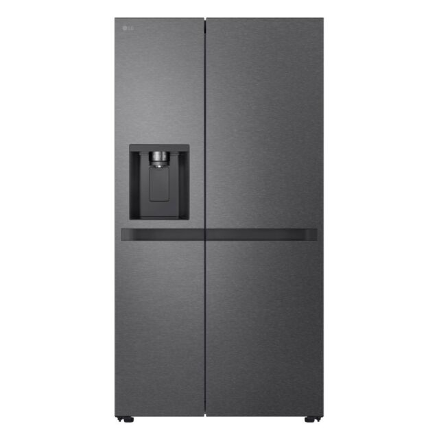 LG GSLC40EPPE 91.3cm 50/50 Frost Free American Fridge Freezer - Matte Black