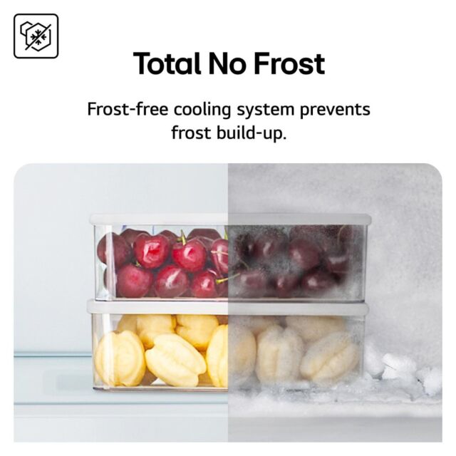 LG GSLC40EPPE 91.3cm 50/50 Frost Free American Fridge Freezer - Matte Black