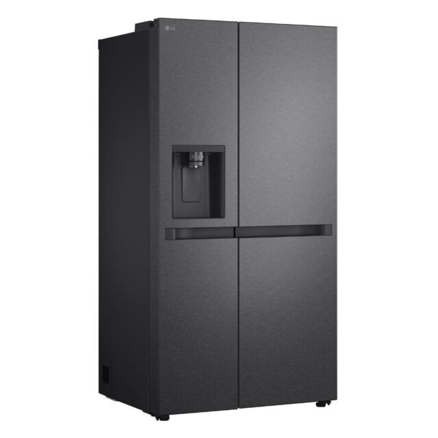 LG GSLC40EPPE 91.3cm 50/50 Frost Free American Fridge Freezer - Matte Black