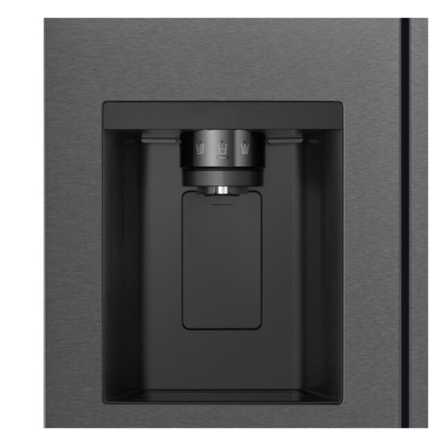 LG GSLC40EPPE 91.3cm 50/50 Frost Free American Fridge Freezer - Matte Black