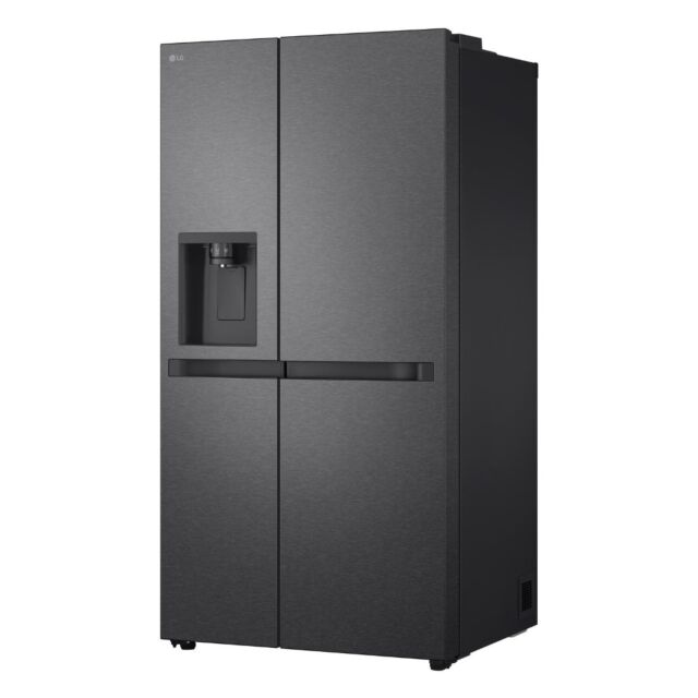 LG GSLC40EPPE 91.3cm 50/50 Frost Free American Fridge Freezer - Matte Black